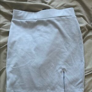 Elegant White Pencil Skirt